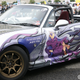Illustration for article titled A Thousand Cars, Covered In Otaku Stickers